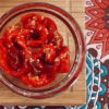 Salsa Extra - Ajíes asados con ajo